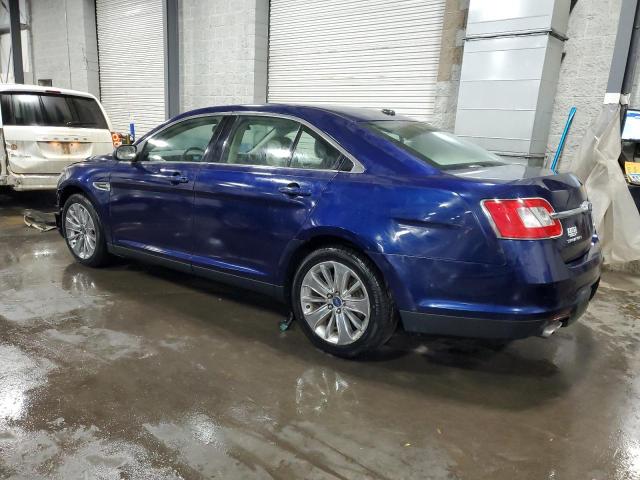 1FAHP2FW9BG177684 - 2011 FORD TAURUS LIMITED BLUE photo 2