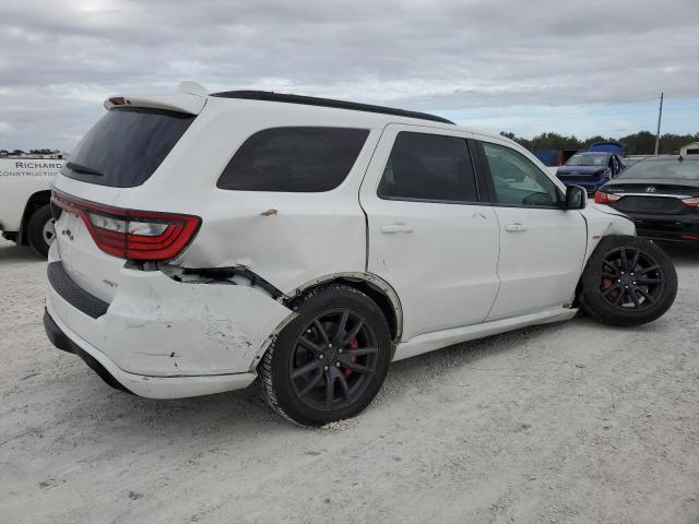 1C4SDJGJ2JC209502 - 2018 DODGE DURANGO SRT WHITE photo 3