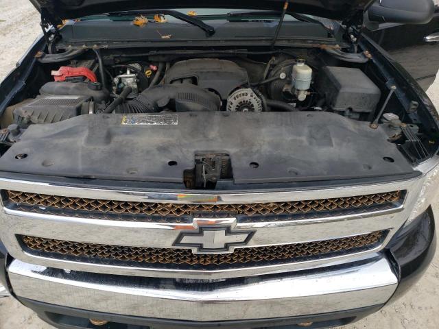 2GCEK19J881202991 - 2008 CHEVROLET SILVERADO K1500 BLACK photo 11