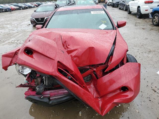 1HGCS2B81CA004385 - 2012 HONDA ACCORD EXL RED photo 5