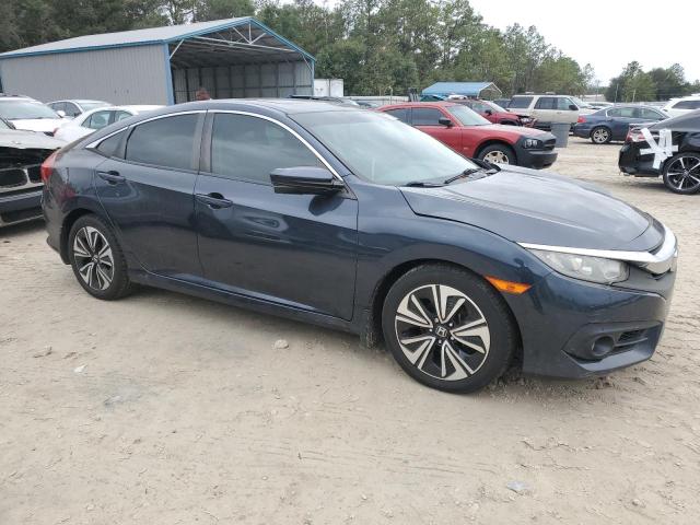 2HGFC1F76HH646437 - 2017 HONDA CIVIC EXL BLUE photo 4