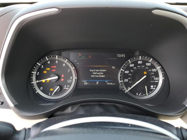 5TDGZRBH1MS132179 - 2021 TOYOTA HIGHLANDER XLE WHITE photo 9