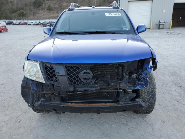 1N6AD0EV9EN706646 - 2014 NISSAN FRONTIER S BLUE photo 5