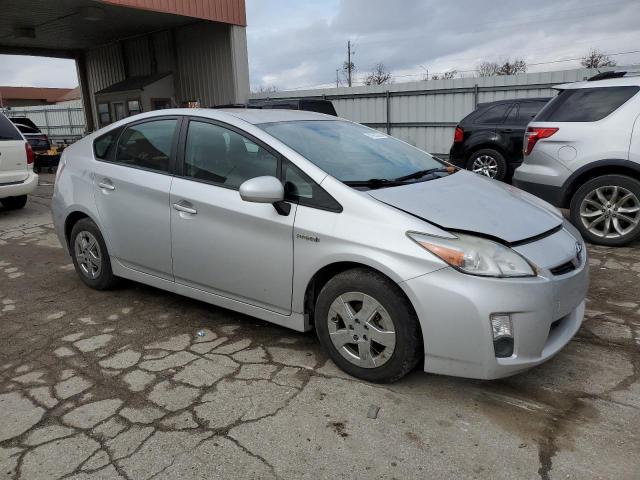 JTDKN3DU2B0257673 - 2011 TOYOTA PRIUS SILVER photo 4