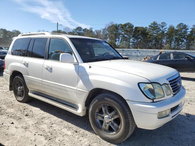 JTJHT00WX64007566 - 2006 LEXUS LX 470 WHITE photo 4