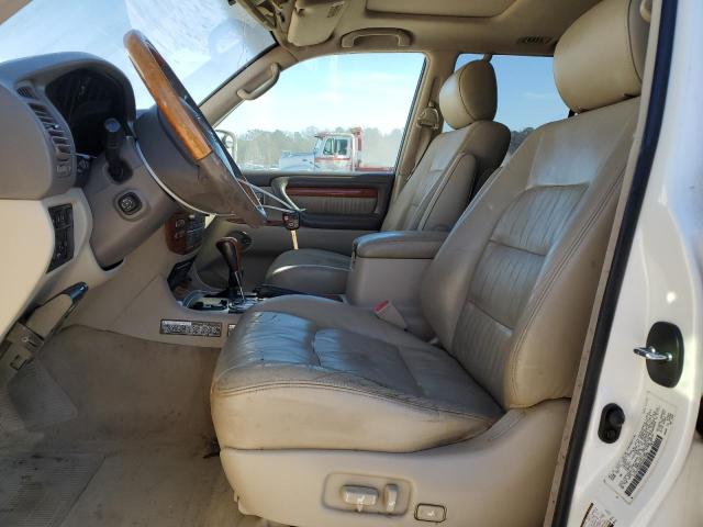 JTJHT00WX64007566 - 2006 LEXUS LX 470 WHITE photo 7