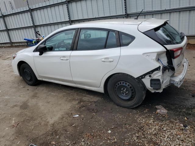 4S3GTAA6XK3729963 - 2019 SUBARU IMPREZA WHITE photo 2