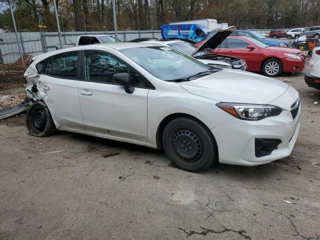 4S3GTAA6XK3729963 - 2019 SUBARU IMPREZA WHITE photo 4