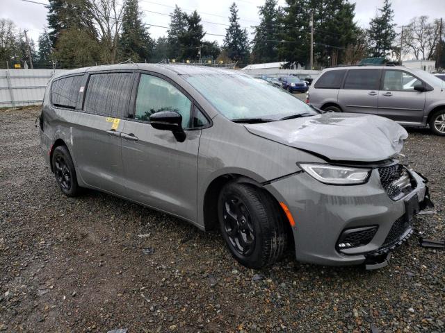 2C4RC1S79PR580282 - 2023 CHRYSLER PACIFICA HYBRID LIMITED GRAY photo 4