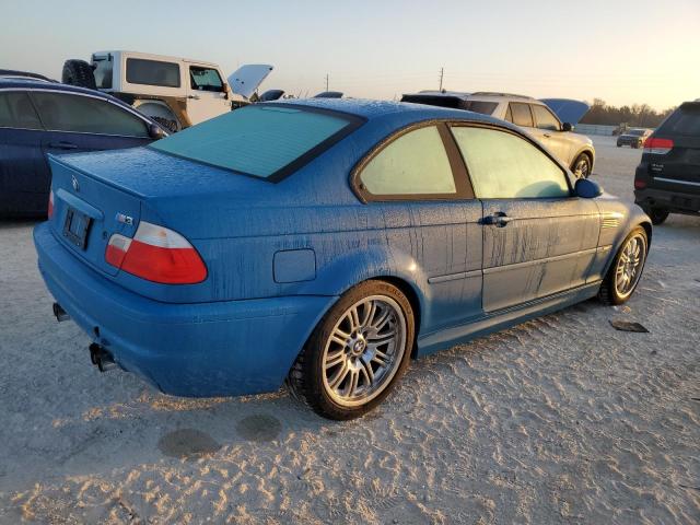 WBSBL93431JR10376 - 2001 BMW M3 CI BLUE photo 3