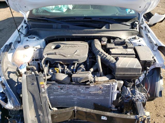 3KPF44AC8ME318654 - 2021 KIA FORTE GT WHITE photo 11