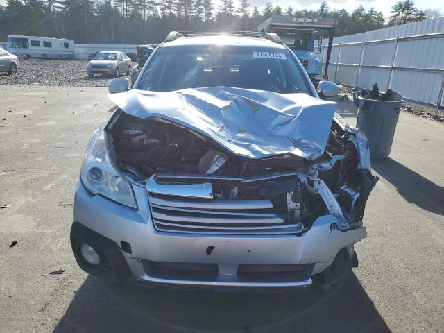 4S4BRBLC2E3274625 - 2014 SUBARU OUTBACK 2.5I LIMITED SILVER photo 5