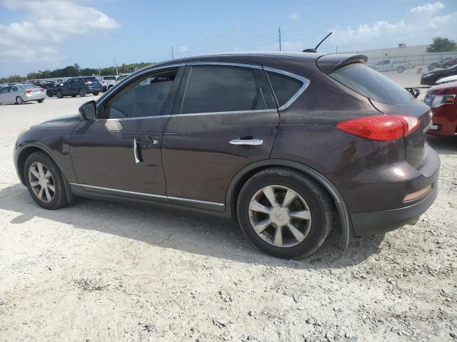 JNKAJ09F28M352685 - 2008 INFINITI EX35 BASE 栗色 照片 2