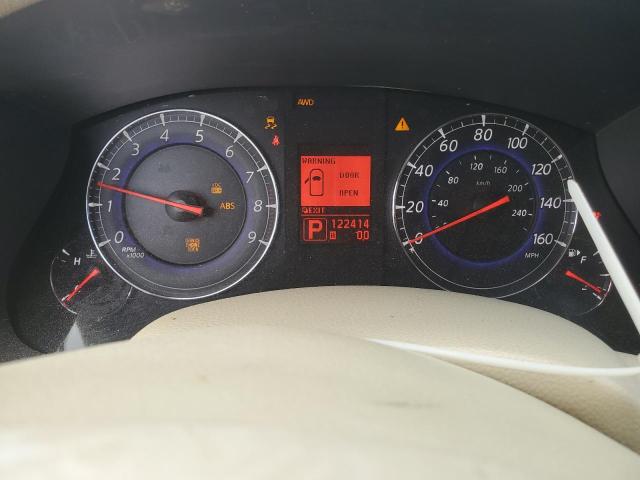 JNKAJ09F28M352685 - 2008 INFINITI EX35 BASE 栗色 照片 9