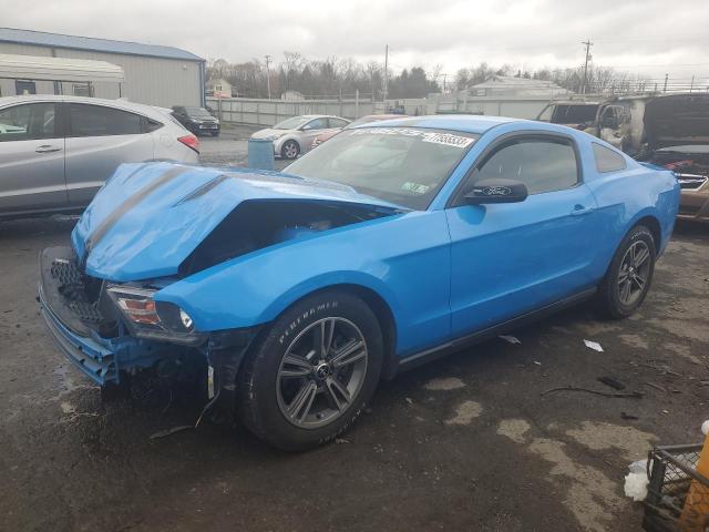 1ZVBP8AM7C5210569 - 2012 FORD MUSTANG BLUE photo 1