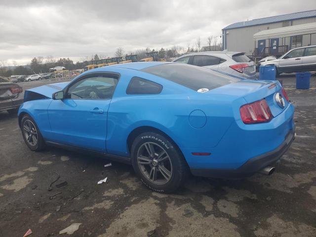 1ZVBP8AM7C5210569 - 2012 FORD MUSTANG BLUE photo 2