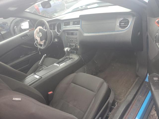 1ZVBP8AM7C5210569 - 2012 FORD MUSTANG BLUE photo 8