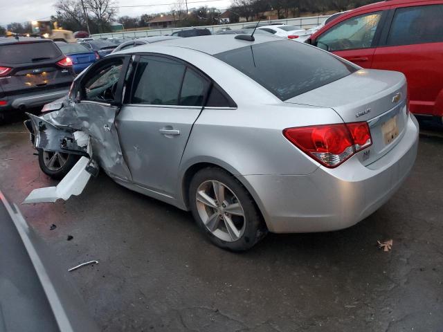 1G1PE5SB5F7148200 - 2015 CHEVROLET CRUZE LT SILVER photo 2