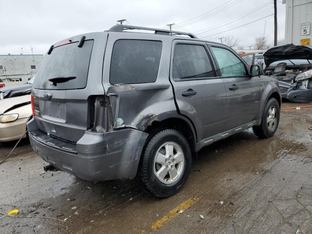 1FMCU0D7XAKA45277 - 2010 FORD ESCAPE XLT GRAY photo 3