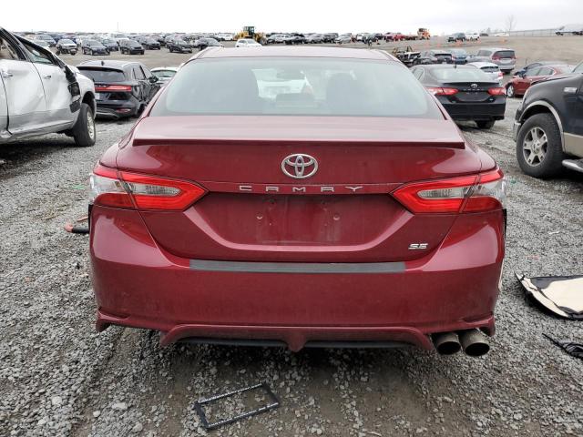 4T1B11HK4JU558571 - 2018 TOYOTA CAMRY L RED photo 6