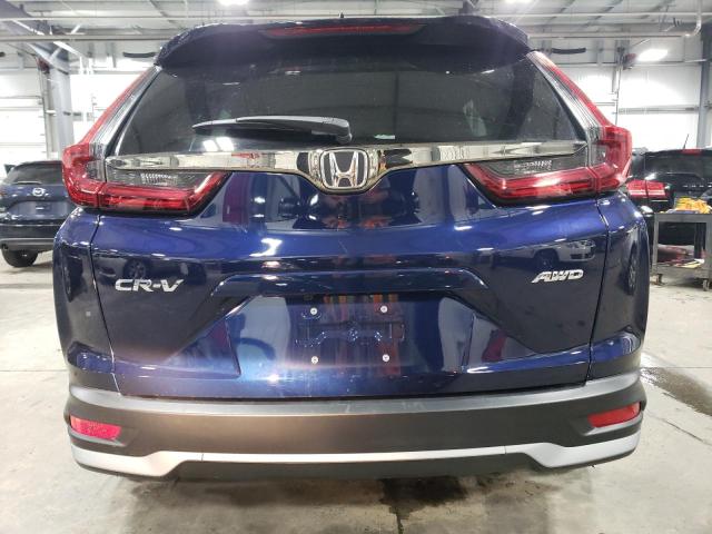 2HKRW2H58NH627329 - 2022 HONDA CR-V EX BLUE photo 6