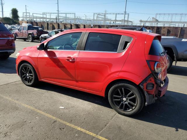 1G1JD6SB1E4109019 - 2014 CHEVROLET SONIC LT RED photo 2