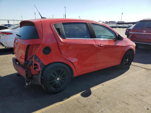 1G1JD6SB1E4109019 - 2014 CHEVROLET SONIC LT RED photo 3