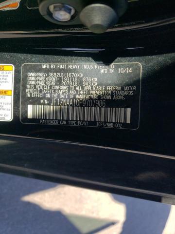 JF1ZNAA10F9707986 - 2015 TOYOTA SCION FR-S 黑色 照片 12