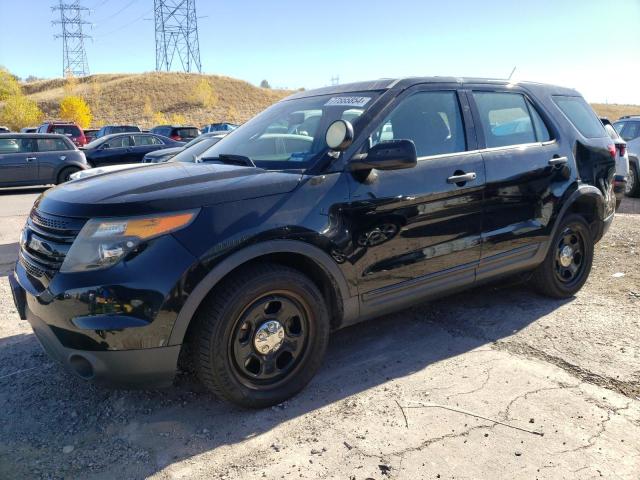 1FM5K8AR0EGB27353 - 2014 FORD EXPLORER POLICE INTERCEPTOR 黑色 照片 1
