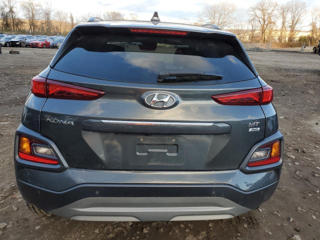 KM8K5CA52LU558124 - 2020 HYUNDAI KONA ULTIMATE GRAY photo 6