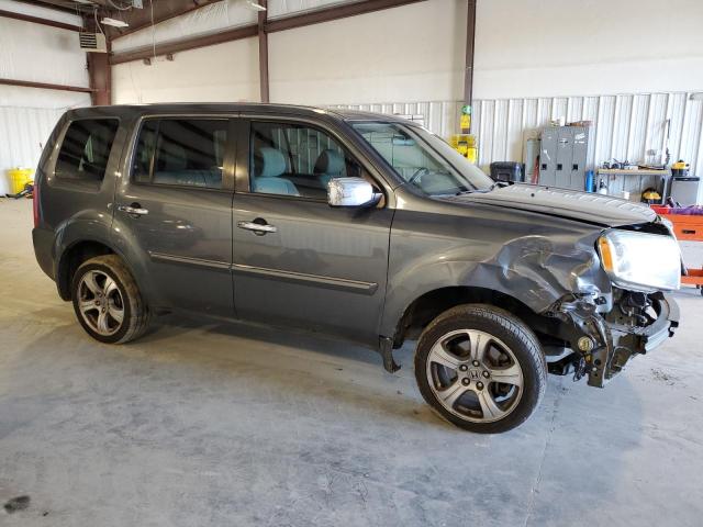 5FNYF3H42DB014581 - 2013 HONDA PILOT EX GRAY photo 4