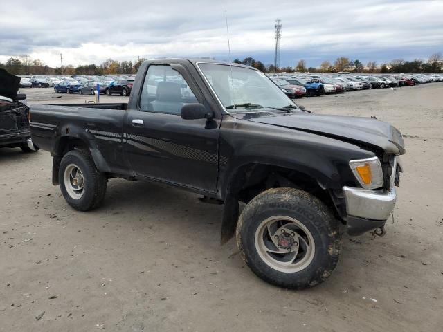 JT4RN01P3M7052918 - 1991 TOYOTA PICKUP 1/2 TON SHORT WHEELBASE DLX BLACK photo 4