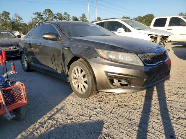 5XXGN4A70EG295612 - 2014 KIA OPTIMA EX GRAY photo 4