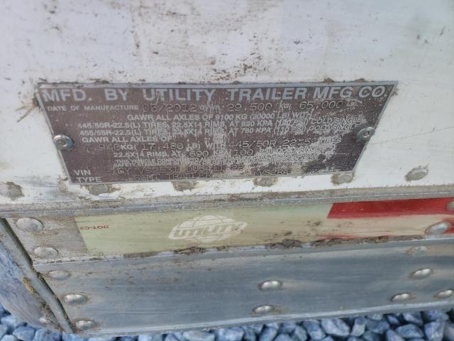 1UYVS2531DU541122 - 2013 UTILITY TRAILER WHITE photo 10