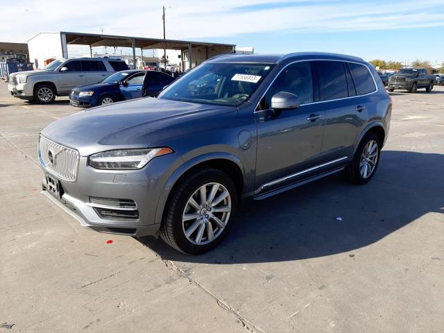 YV4BC0PL4G1055200 - 2016 VOLVO XC90 T8 GRAY photo 1