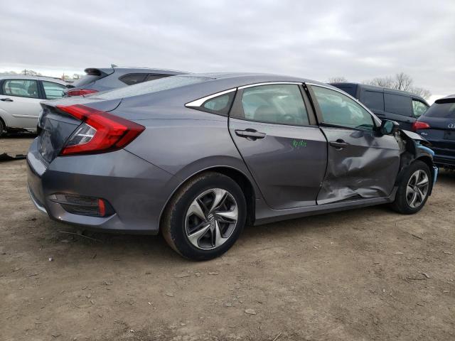 19XFC2F6XKE031078 - 2019 HONDA CIVIC LX GRAY photo 3