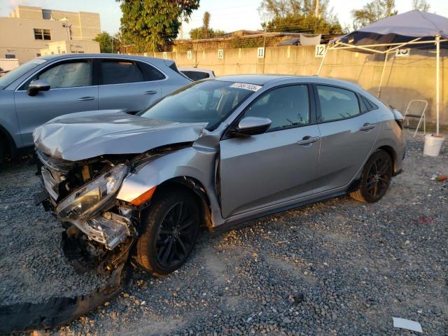 SHHFK7H43MU416909 - 2021 HONDA CIVIC SPORT 银色 照片 1