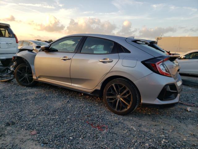 SHHFK7H43MU416909 - 2021 HONDA CIVIC SPORT 银色 照片 2