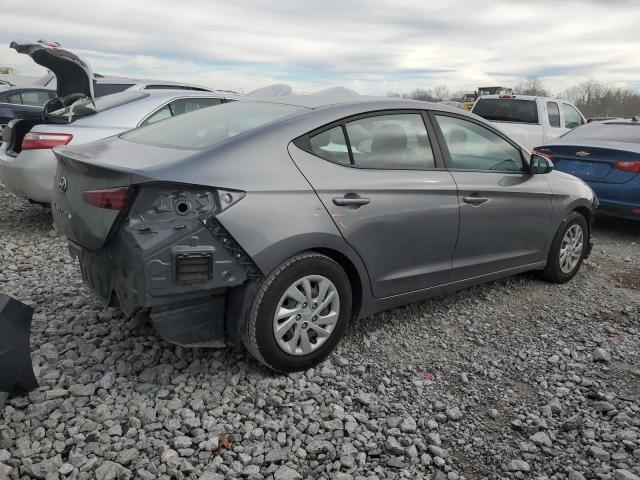 5NPD74LF0KH468479 - 2019 HYUNDAI ELANTRA SE GRAY photo 3