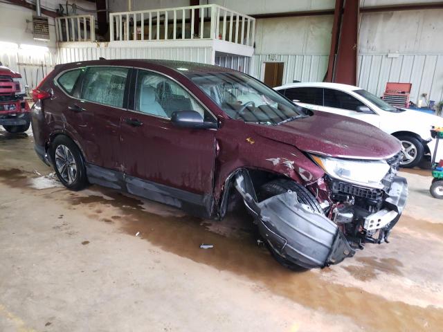 2HKRW5H35JH418141 - 2018 HONDA CR-V LX MAROON photo 4