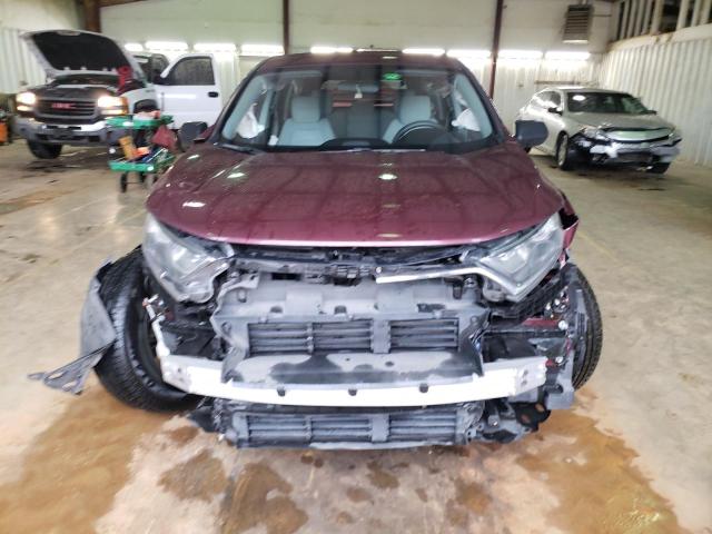 2HKRW5H35JH418141 - 2018 HONDA CR-V LX MAROON photo 5