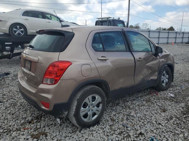 3GNCJKSB0JL267784 - 2018 CHEVROLET TRAX LS GOLD photo 3