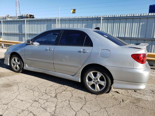 2T1BY32E86C550332 - 2006 TOYOTA COROLLA XRS SILVER photo 2