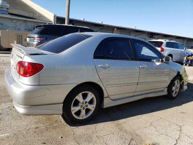 2T1BY32E86C550332 - 2006 TOYOTA COROLLA XRS SILVER photo 3