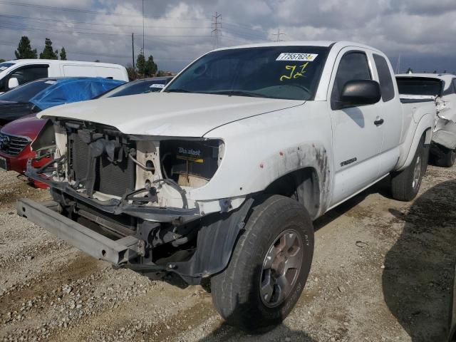 5TETX62N77Z461047 - 2007 TOYOTA TACOMA PRERUNNER ACCESS CAB WHITE photo 1