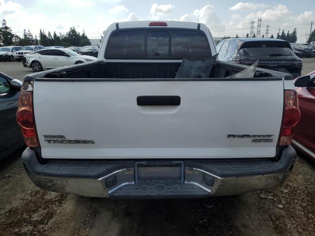 5TETX62N77Z461047 - 2007 TOYOTA TACOMA PRERUNNER ACCESS CAB WHITE photo 6