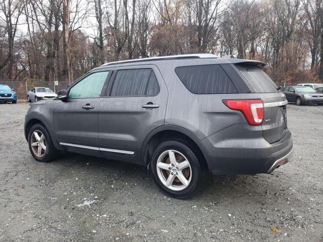 1FM5K8DH0HGA97715 - 2017 FORD EXPLORER XLT GRAY photo 2