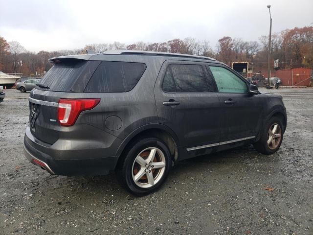 1FM5K8DH0HGA97715 - 2017 FORD EXPLORER XLT GRAY photo 3