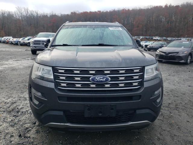 1FM5K8DH0HGA97715 - 2017 FORD EXPLORER XLT GRAY photo 5