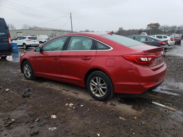 5NPE24AF4HH462490 - 2017 HYUNDAI SONATA SE RED photo 2